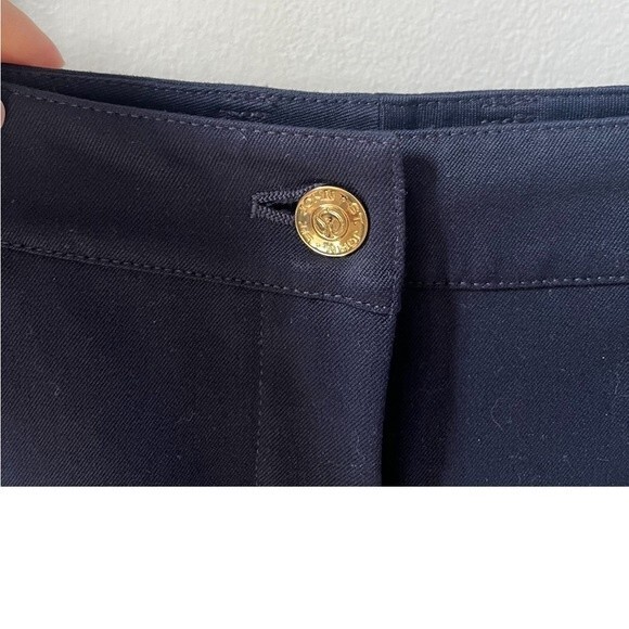 St. John Collection Straight Leg Pants in Navy 14 - Picture 6 of 13